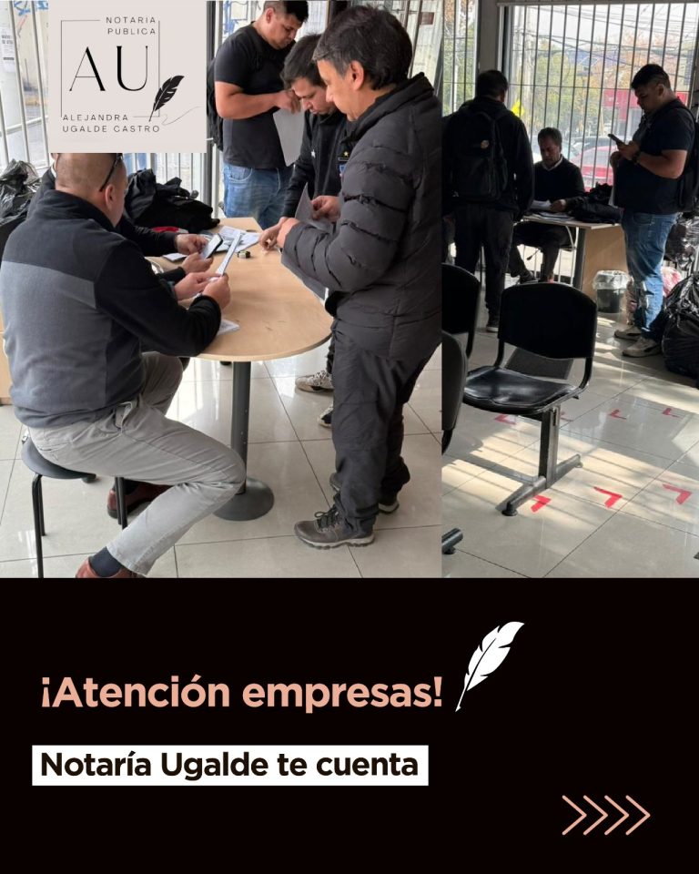 Notaría Ugalde fortalece sus servicios para empresas, emprendedores y trabajadores