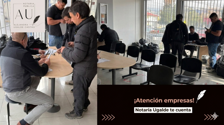 Notaría Ugalde fortalece sus servicios para empresas, emprendedores y trabajadores